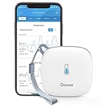 Govee WiFi Termometro Igrometro, Termoigrometro da interno con notifica APP Archiviazione dati Casa Camera da letto Frigorifero Cantina Garage Serra