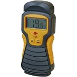 Brennenstuhl 1298680 Rivelatore di umidità MD per legni, muri e pavimenti, Grigio/Giallo